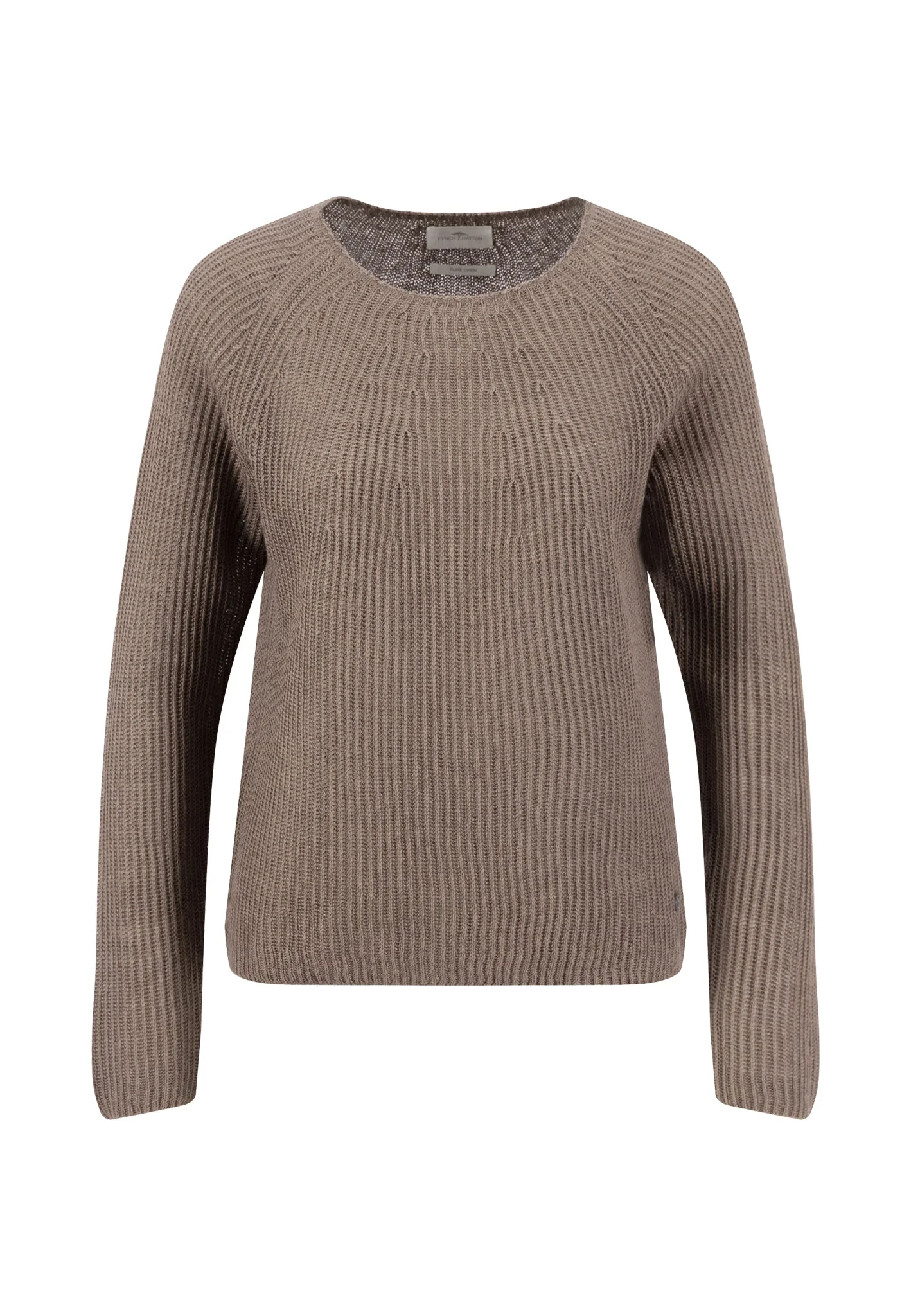 Strickpullover aus Leinen mit Rundhalsausschnitt - Image 4