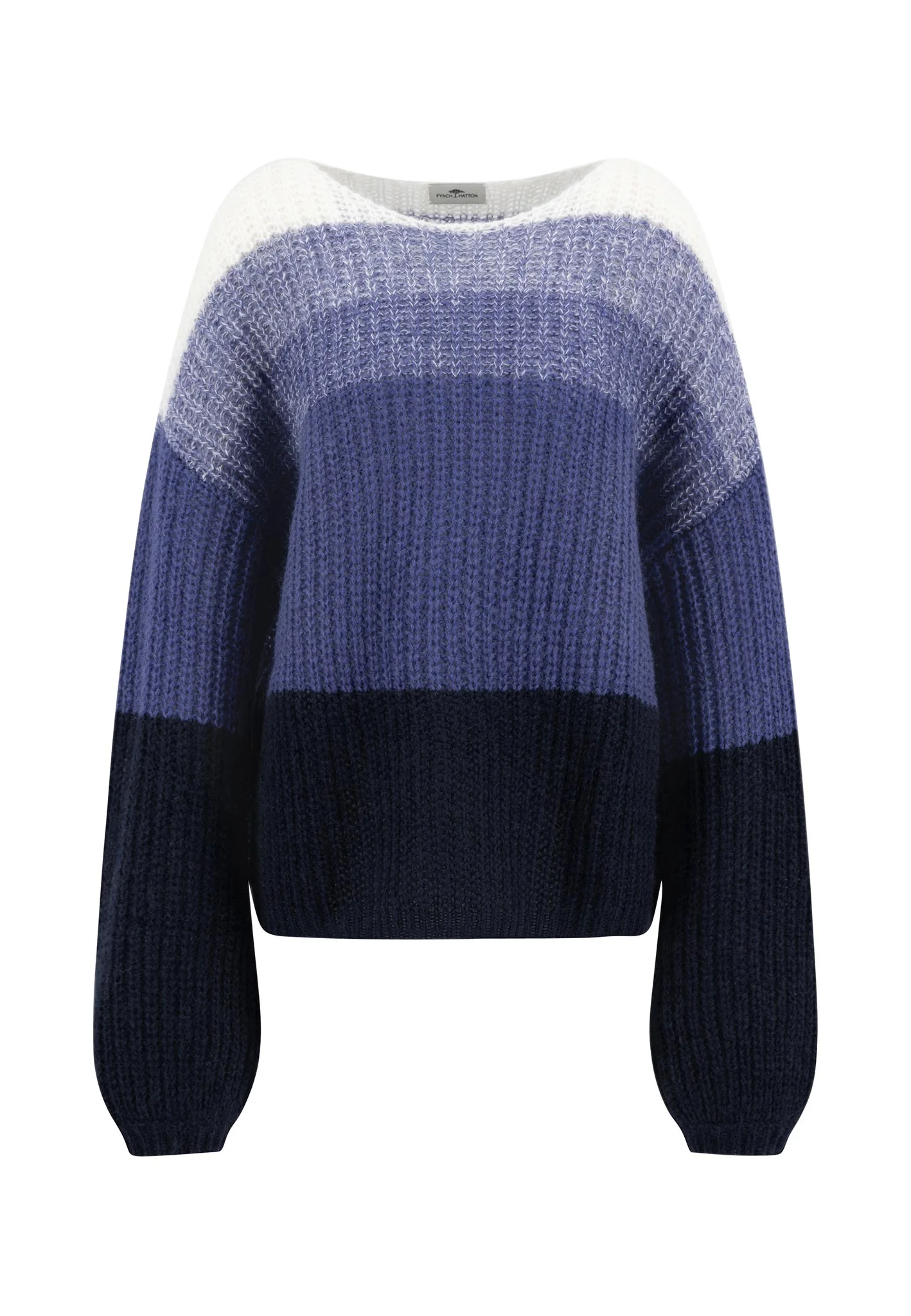 Strickpullover aus Mohair-Wollmix und Rundhalsausschnitt - Image 4