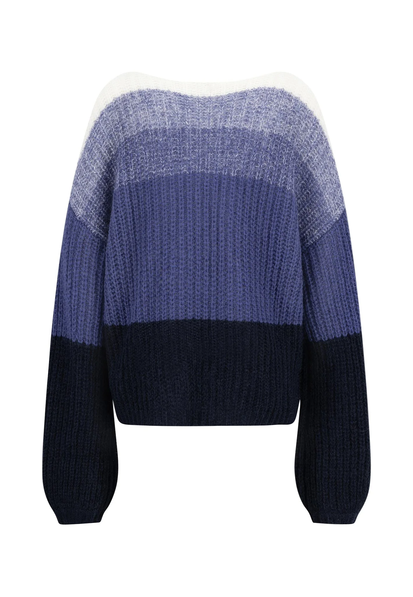 Strickpullover aus Mohair-Wollmix und Rundhalsausschnitt - Image 5