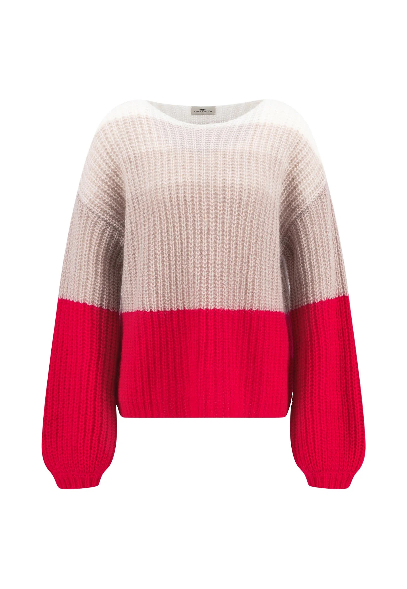 Strickpullover aus Mohair-Wollmix und Rundhalsausschnitt - Image 6
