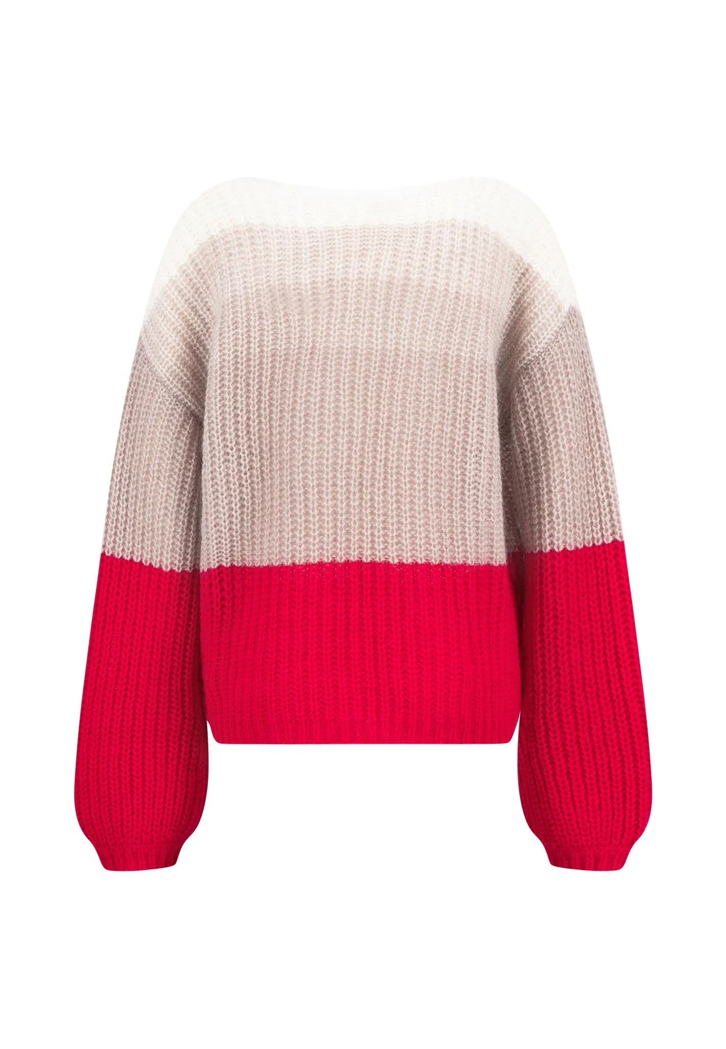 Strickpullover aus Mohair-Wollmix und Rundhalsausschnitt - Image 7