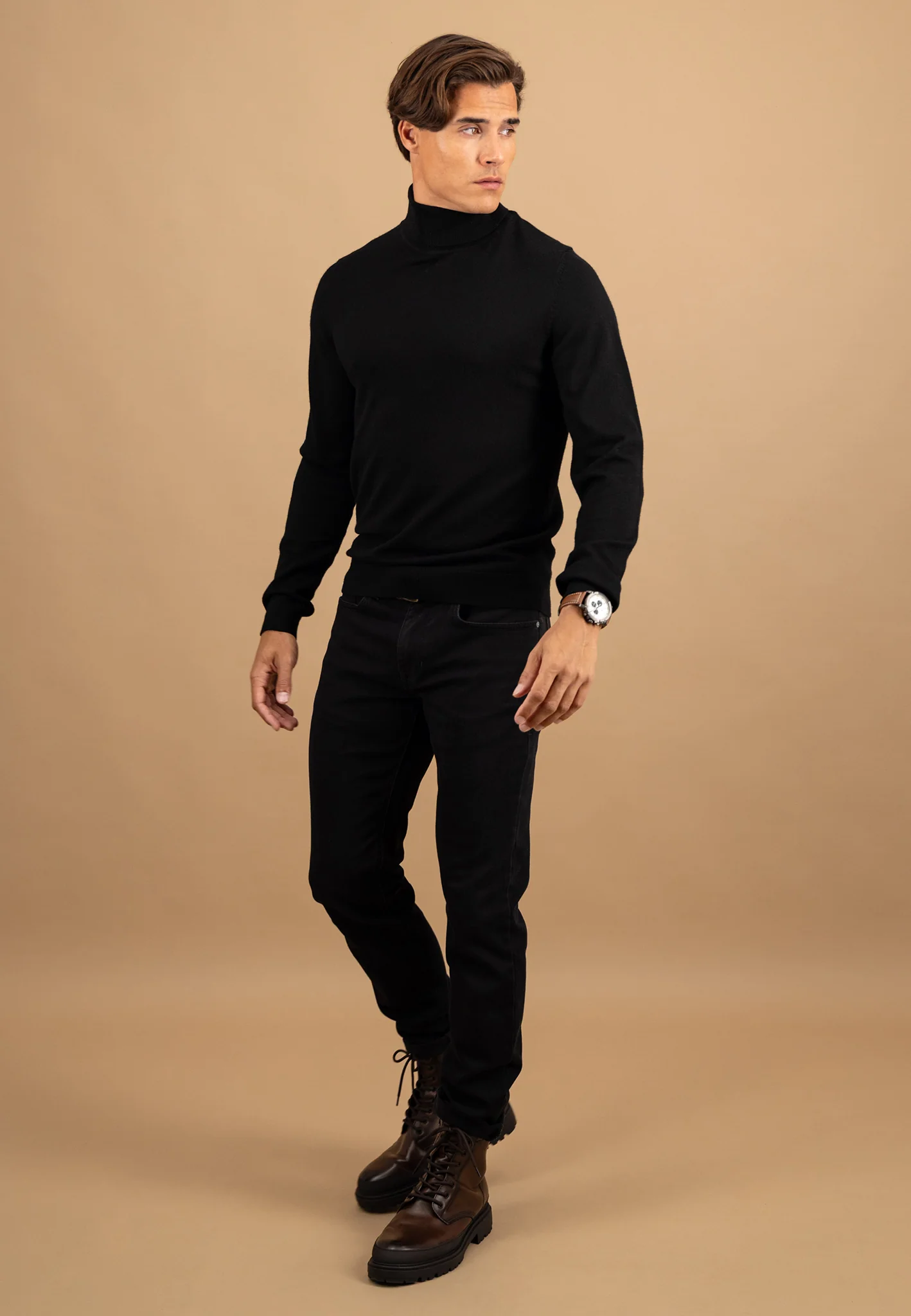 Strickpullover aus Wolle mit Rollkragen - Image 4