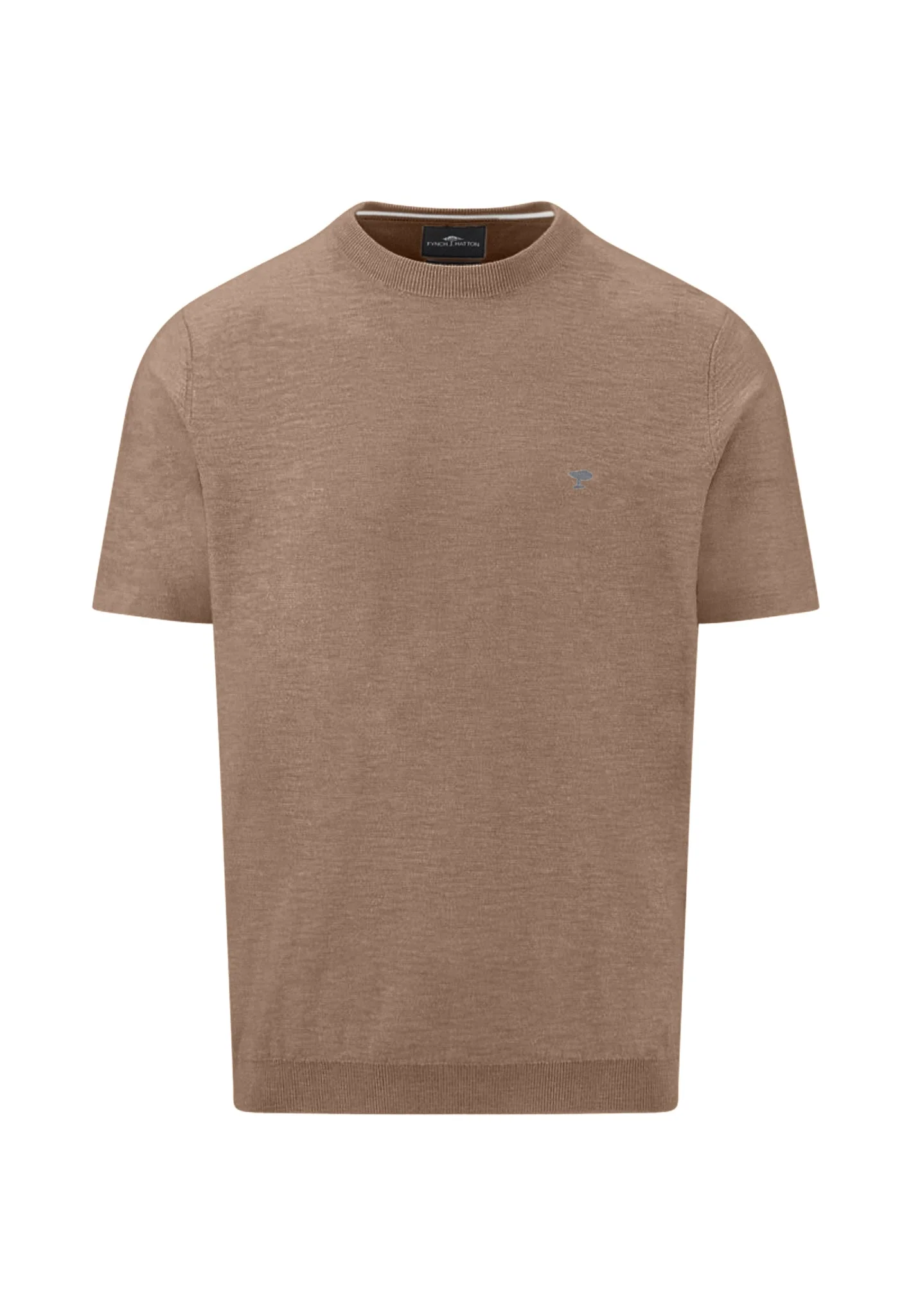 Strickshirt aus Baumwoll-Leinen-Mix mit Rundhalsausschnitt - Image 9