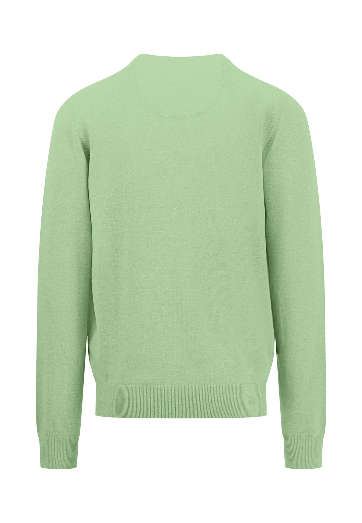 Superfine Cotton | V-Neck Feinstrickpullover - Image 6