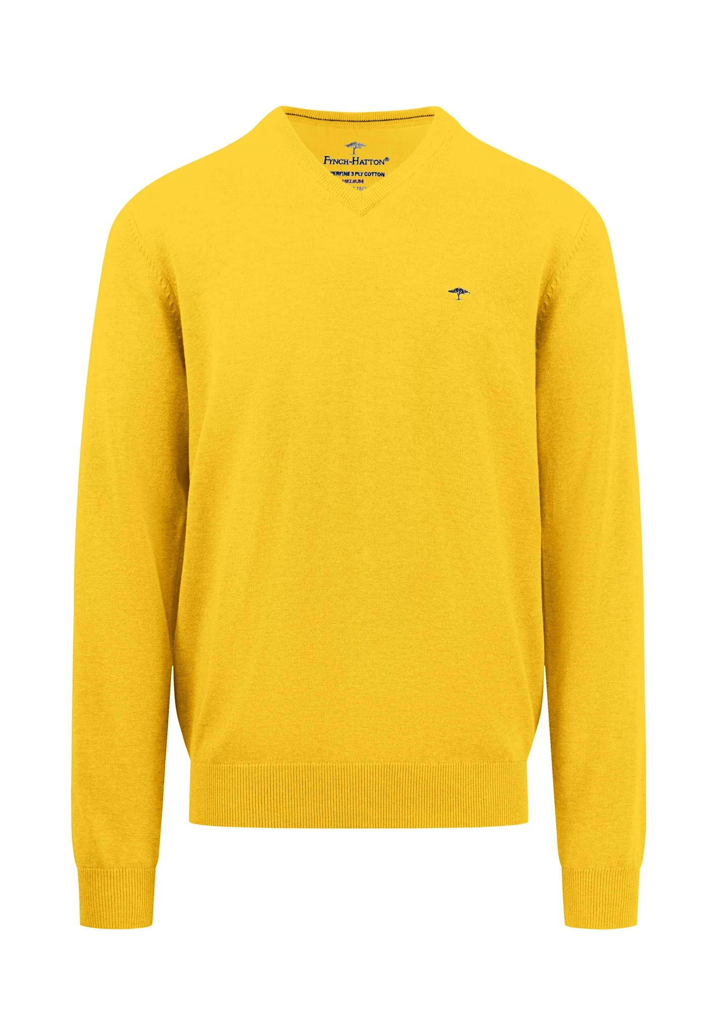 Superfine Cotton | V-Neck Feinstrickpullover - Image 7