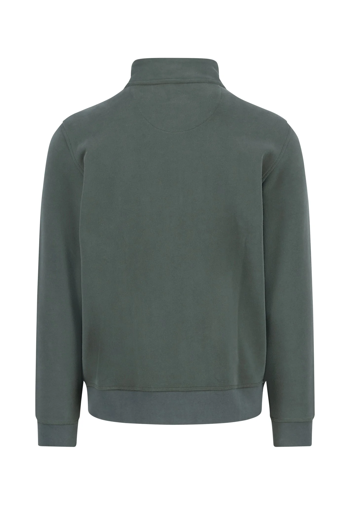 Sweatjacke aus Baumwolle mit Stehkragen und Reißverschluss - Image 6