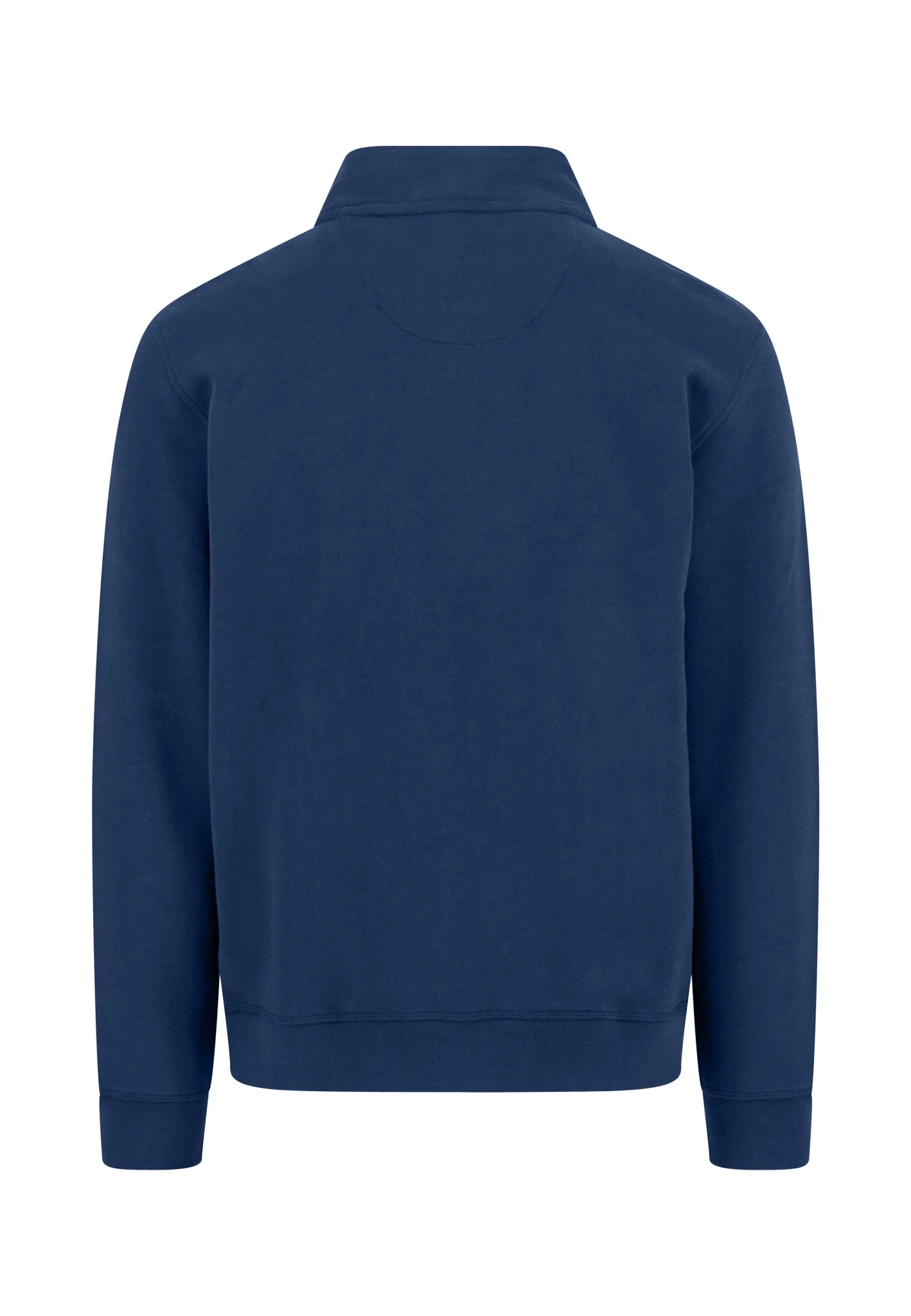 Sweatjacke aus Baumwolle mit Stehkragen und Reißverschluss - Image 8