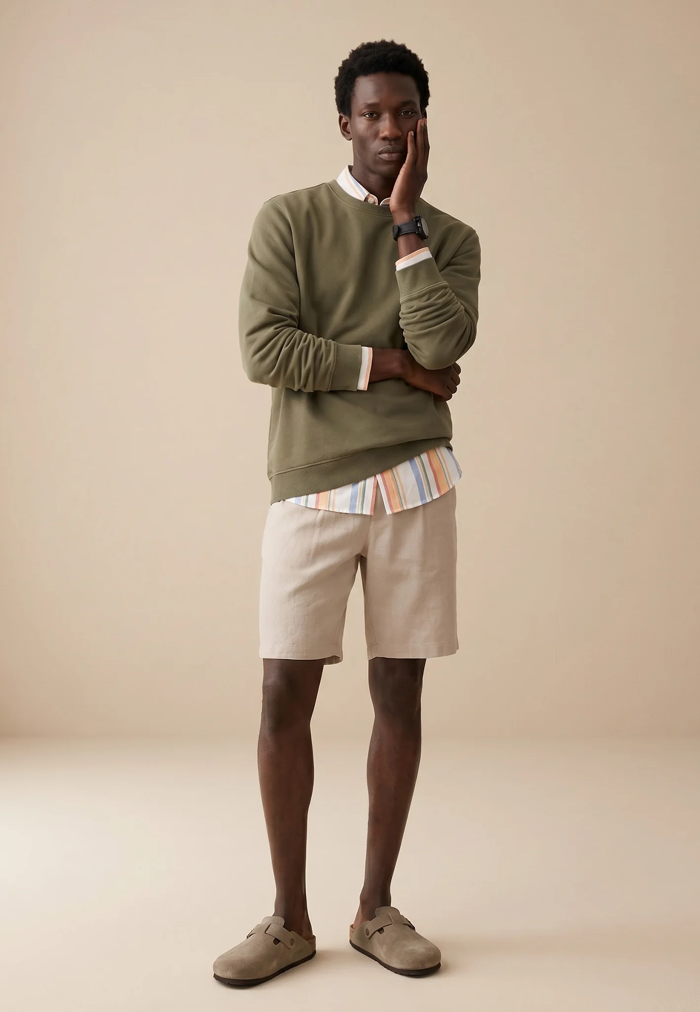 Sweatshirt aus Baumwolle mit Rundhalsausschnitt - Image 13