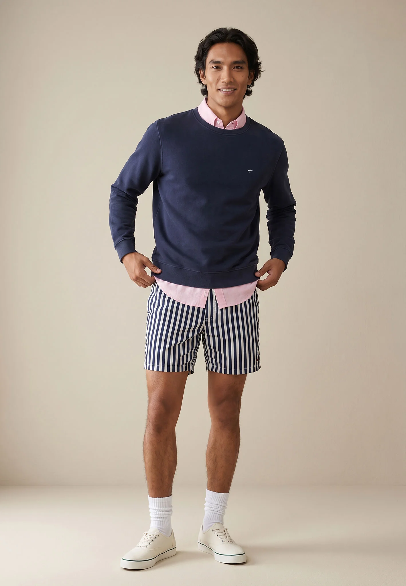 Sweatshirt aus Baumwolle mit Rundhalsausschnitt - Image 8