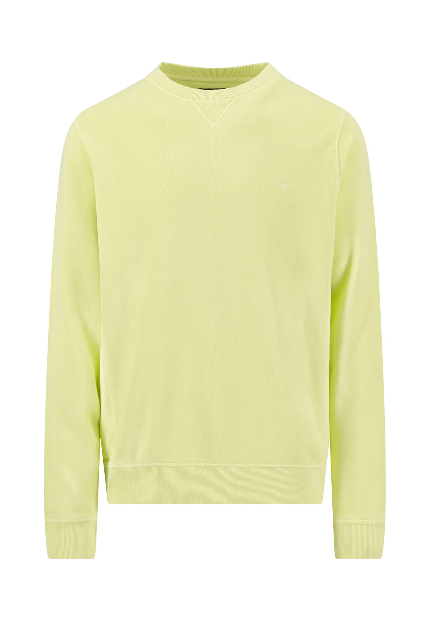 Sweatshirt aus reiner Baumwolle mit V-Einsatz am Kragen - Image 19