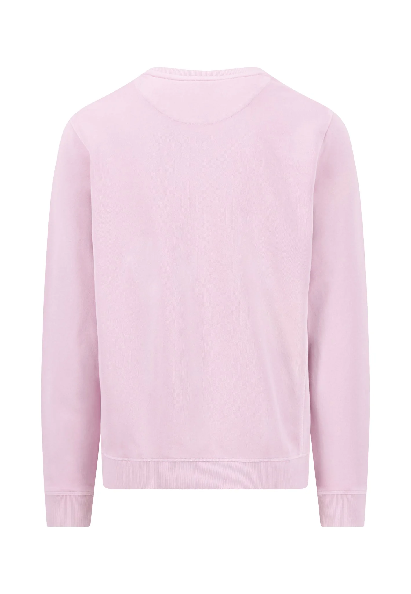 Sweatshirt aus reiner Baumwolle mit V-Einsatz am Kragen - Image 5