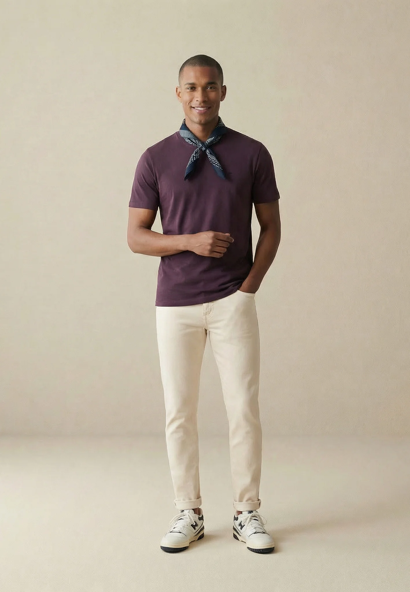 T-Shirt aus Baumwolle mit Rundhalsausschnitt - Image 32