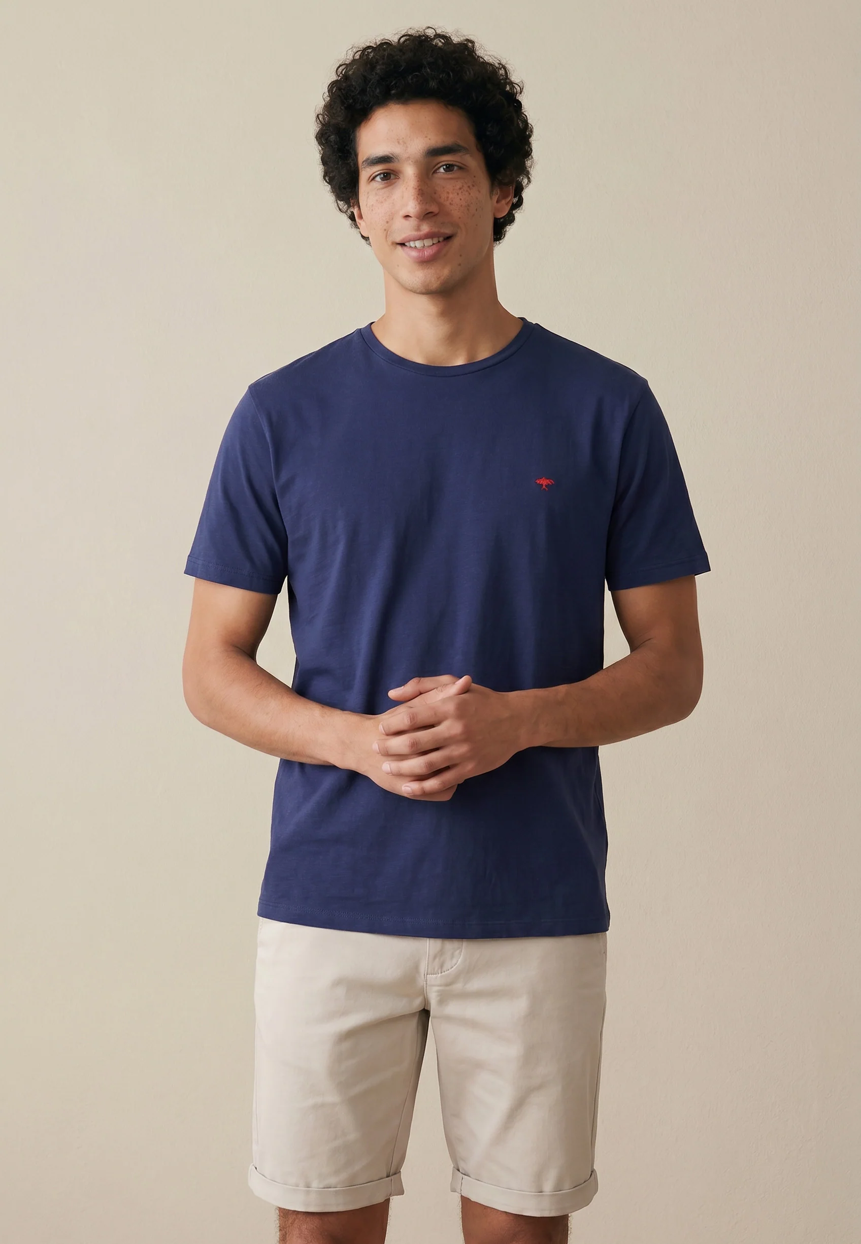 T-Shirt aus Baumwolle mit Slub-Webart und Rundhalsausschnitt - Image 6