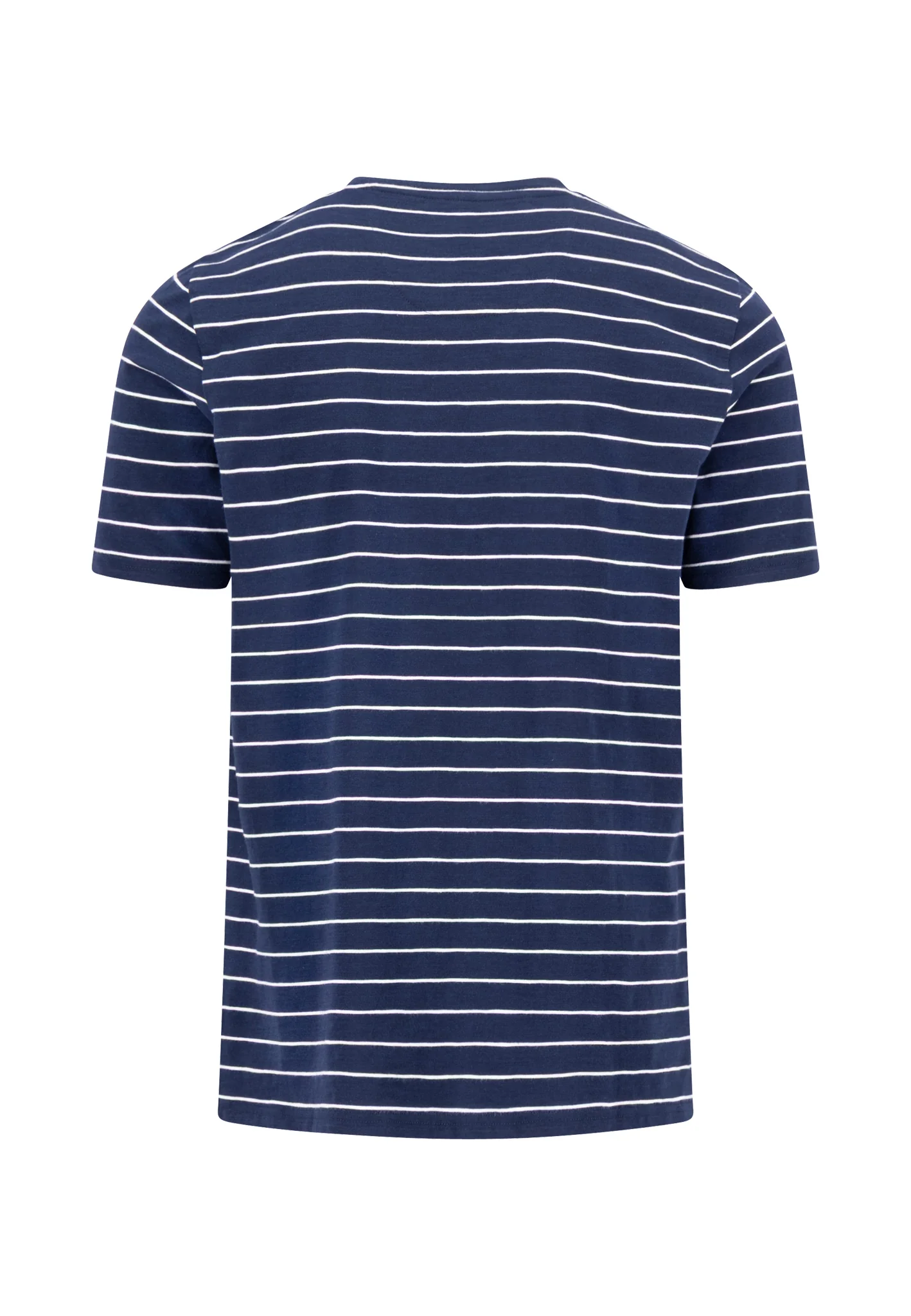 T-Shirt aus Baumwolle mit Slub-Webart und Streifenmuster - Image 10