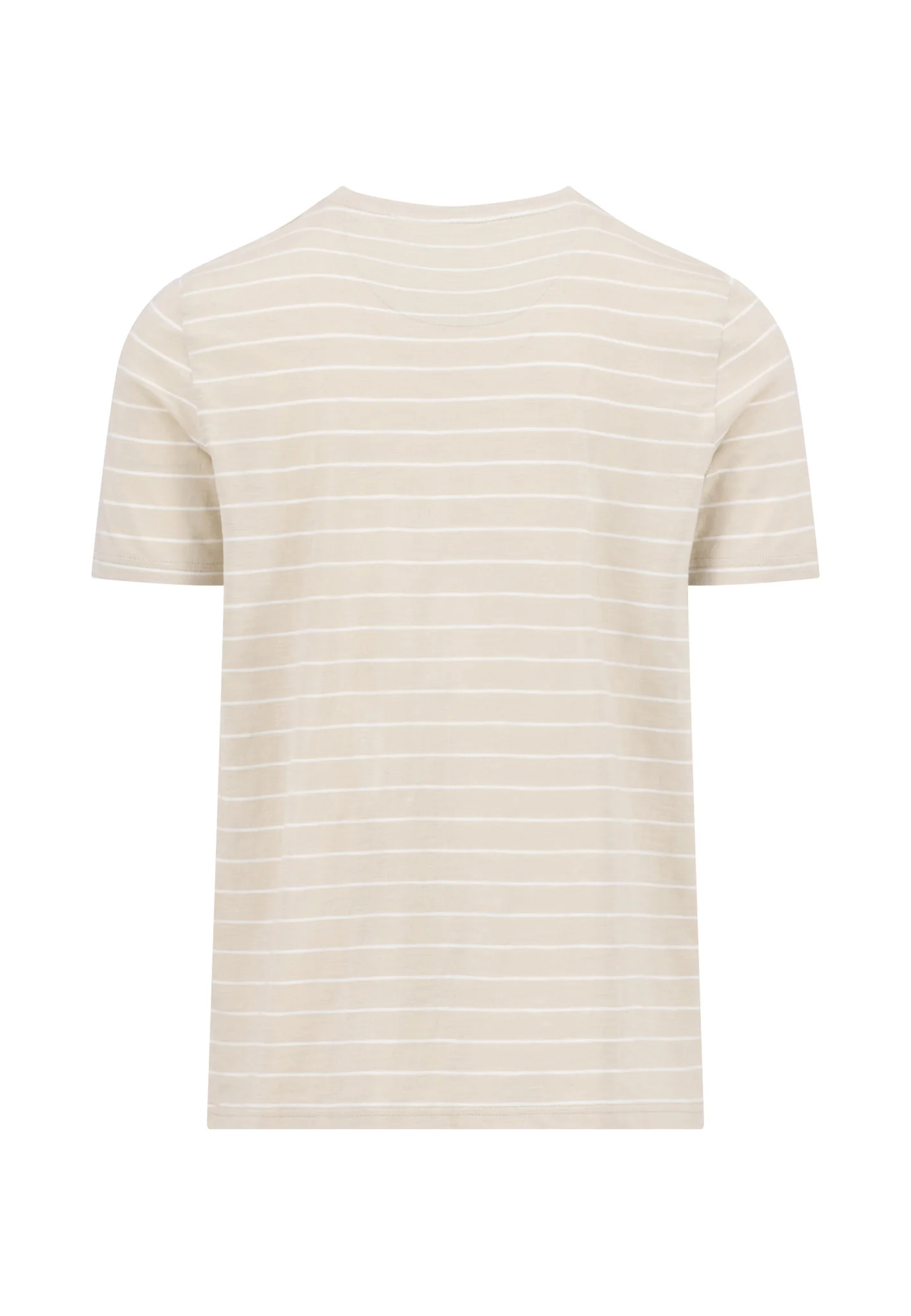 T-Shirt aus Baumwolle mit Slub-Webart und Streifenmuster - Image 12