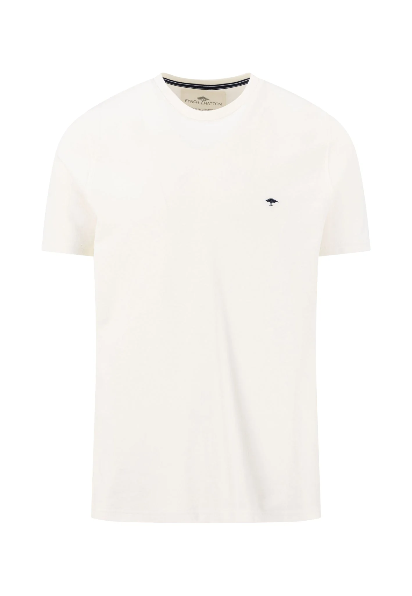 T-Shirt aus Baumwolle mit Struktur und Rundhalsausschnitt - Image 21