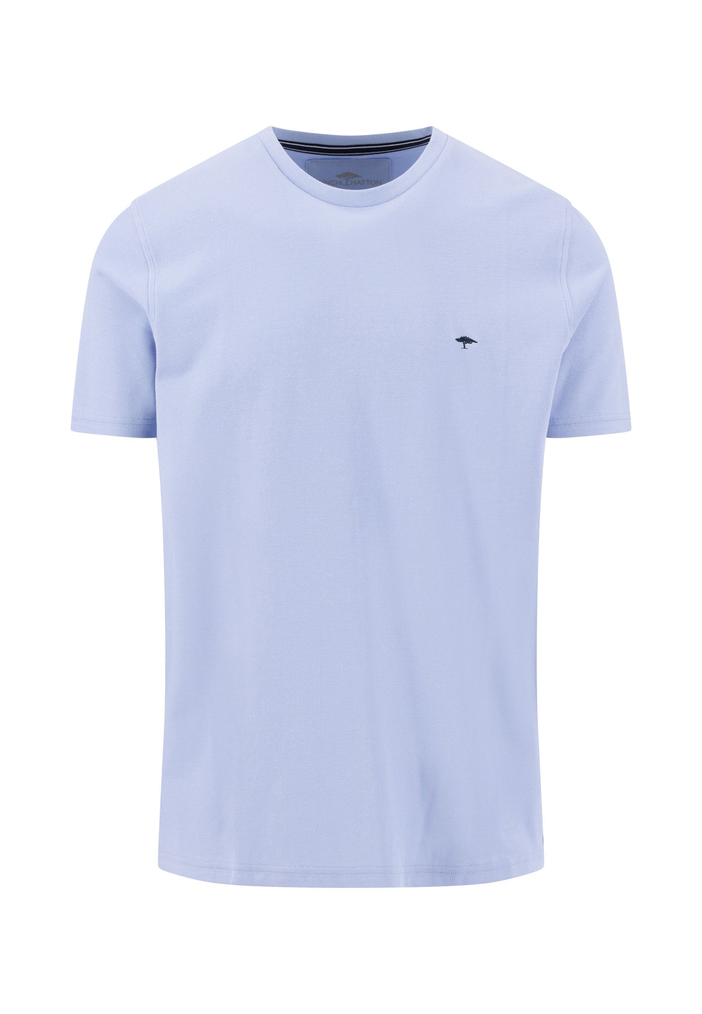 T-Shirt aus Baumwolle mit Struktur und Rundhalsausschnitt - Image 4
