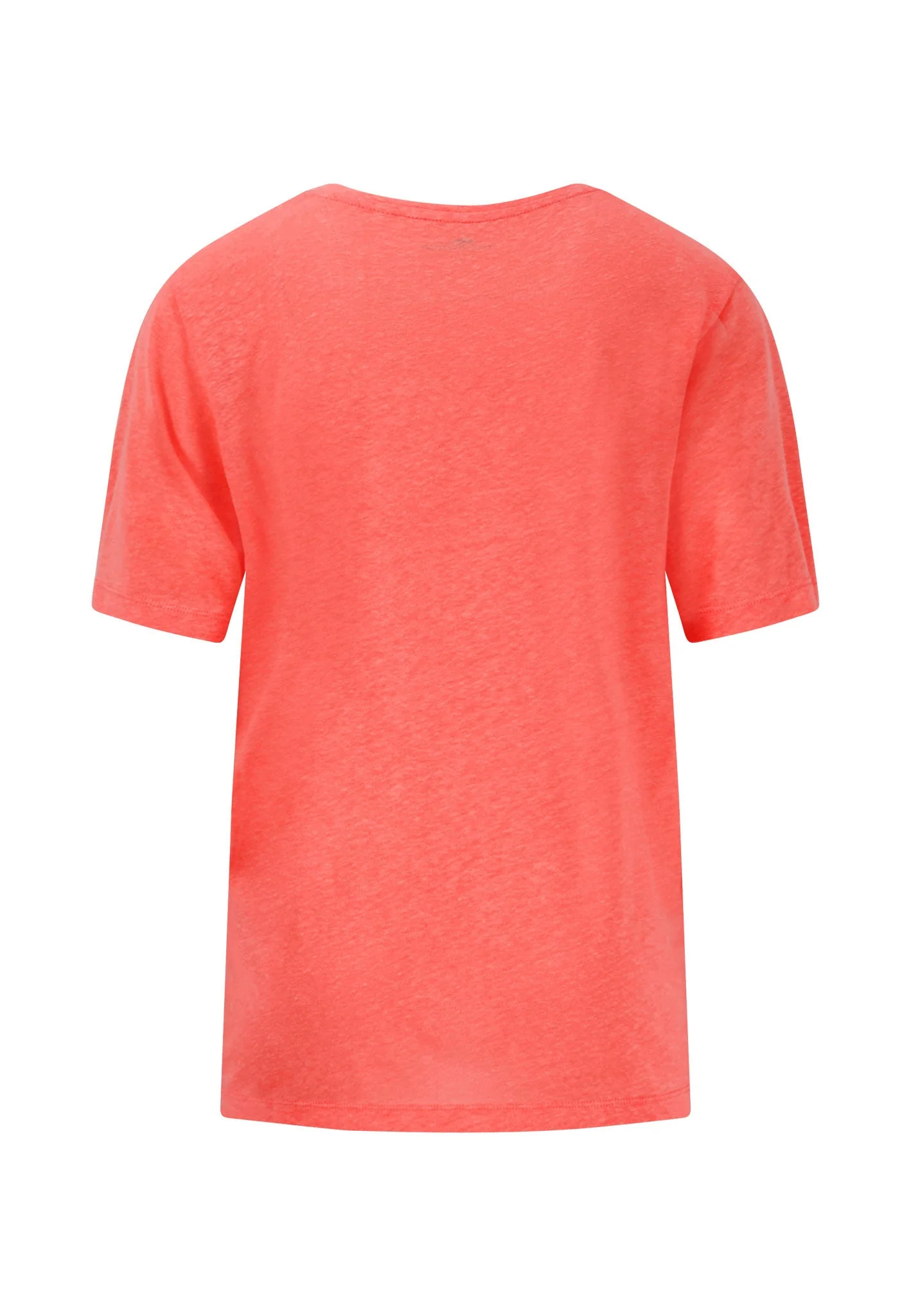 T-Shirt aus Leinen-Viskose-Mix mit V-Ausschnitt - Image 15