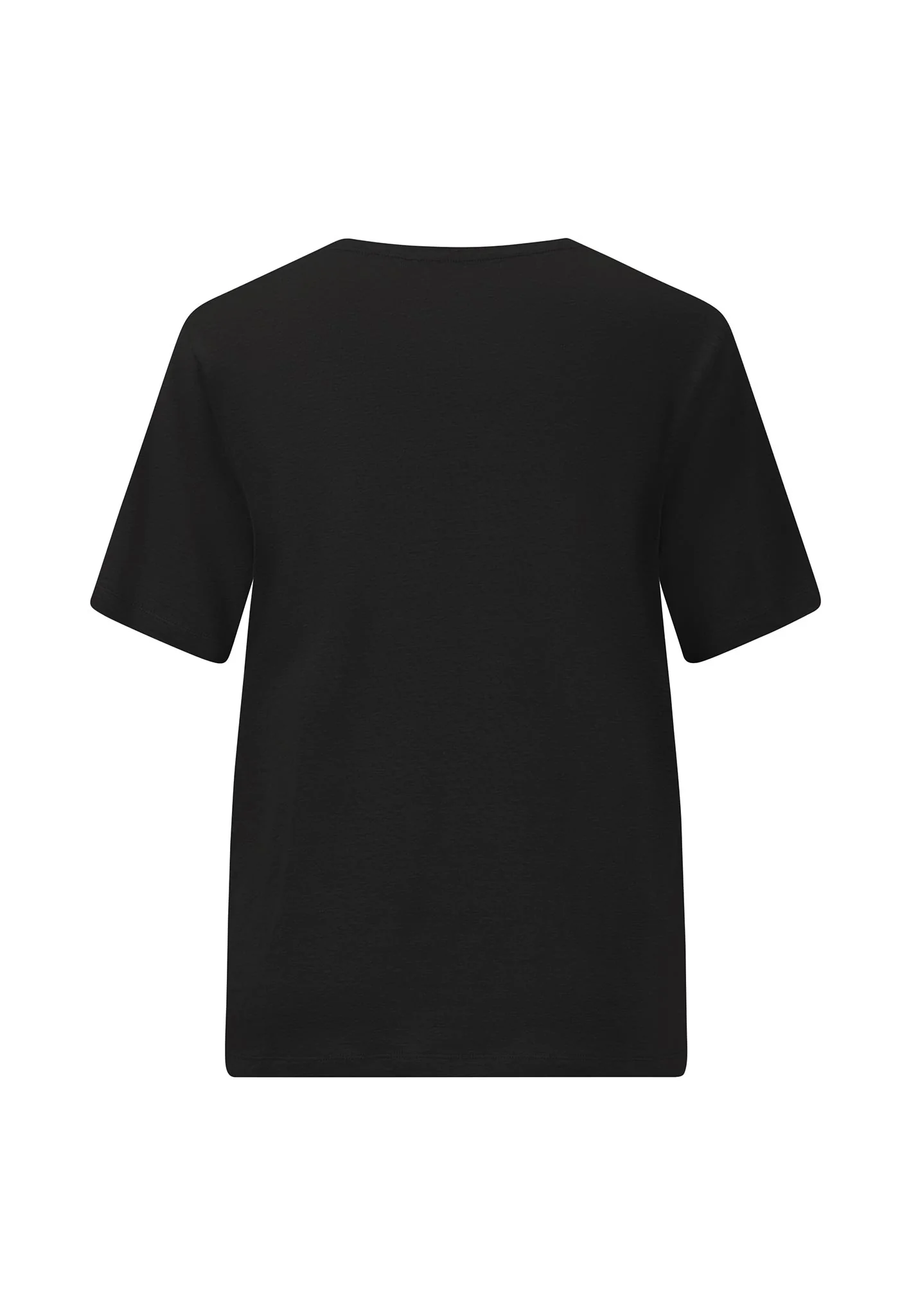 T-Shirt aus Leinen-Viskose-Mix mit V-Ausschnitt - Image 23