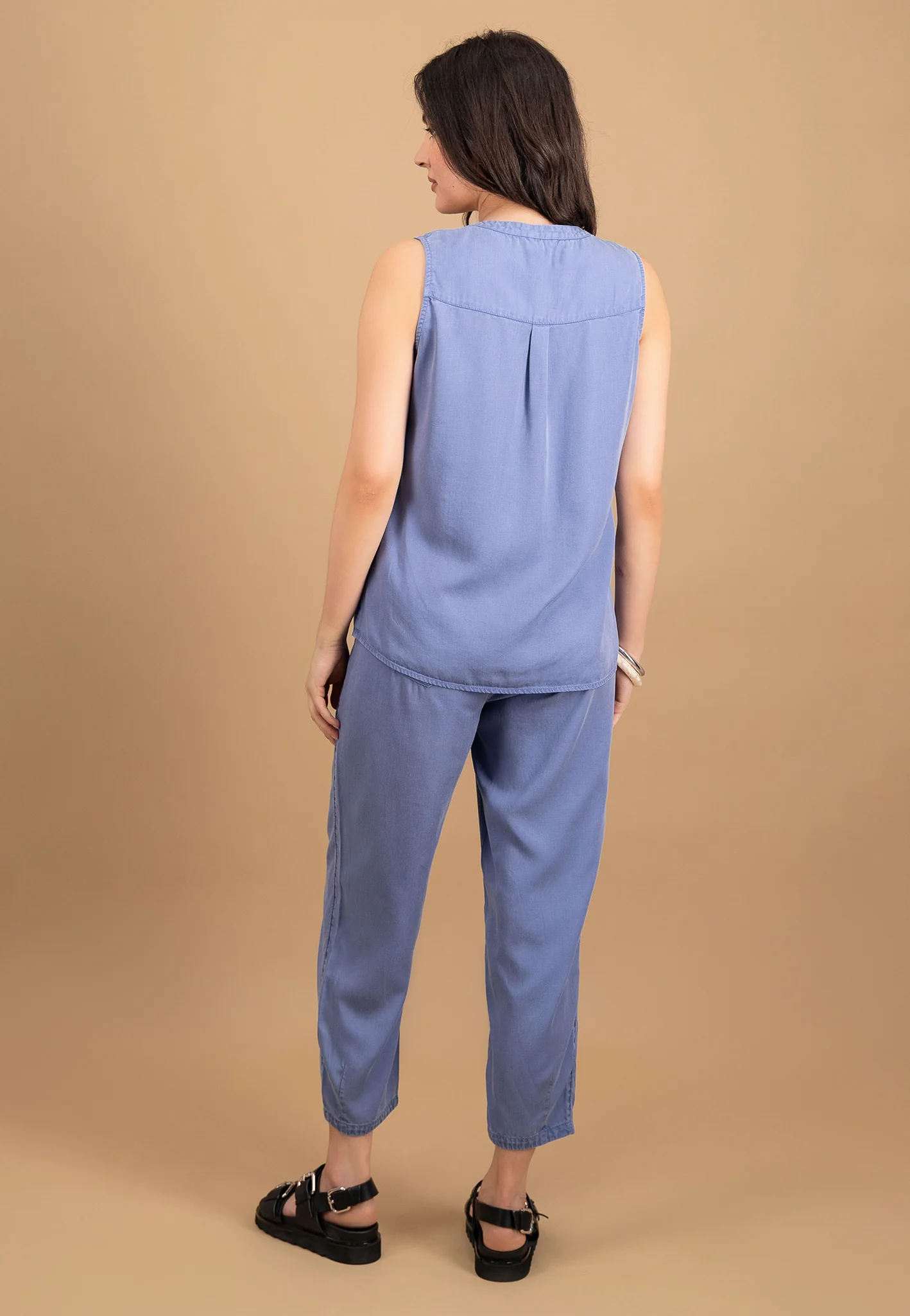Top aus Lyocell mit femininer Knopfleiste - Image 3