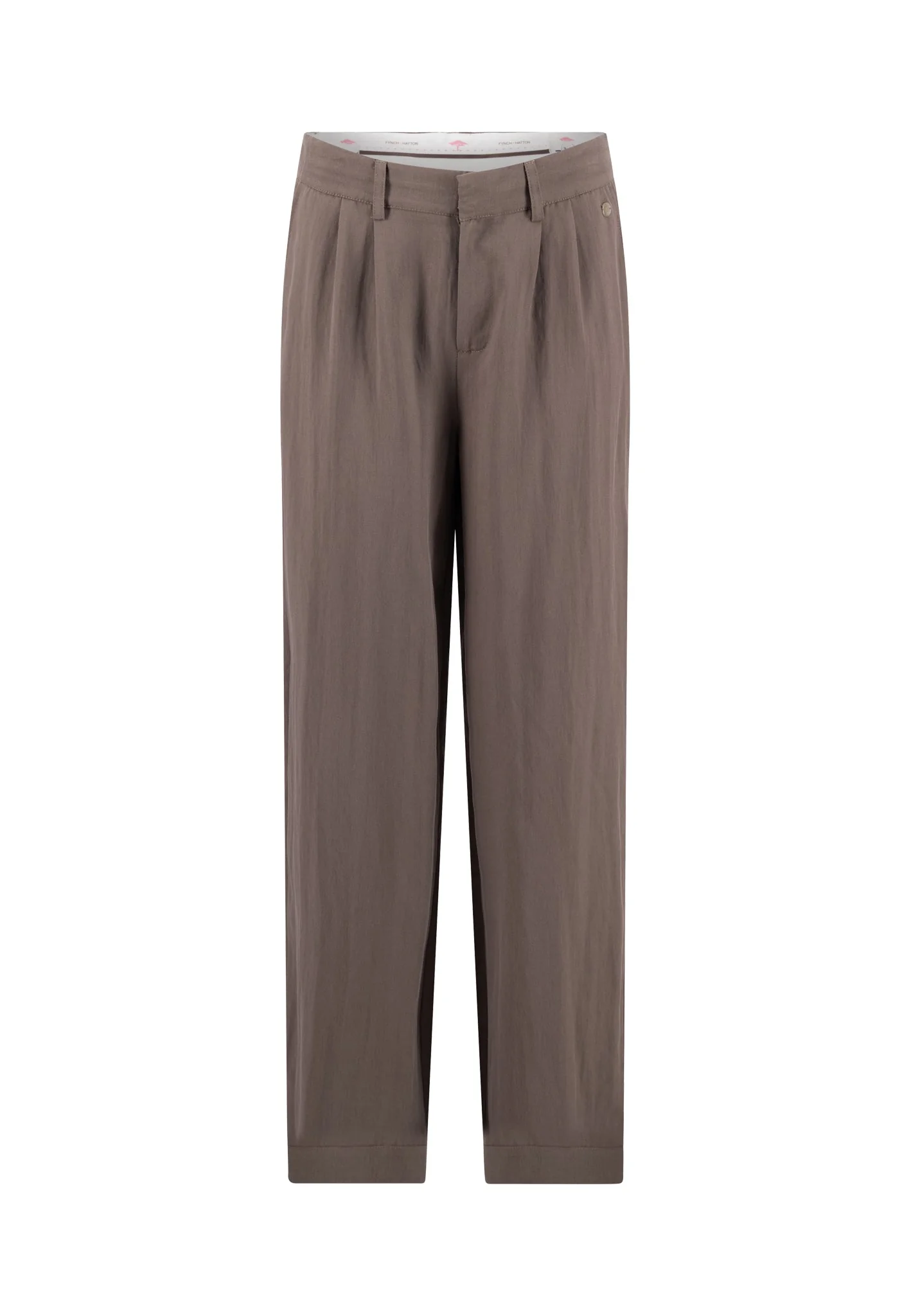 Twillhose aus Lyocell-Viskose-Mix mit Bügelfalte – Straight Leg - Image 4