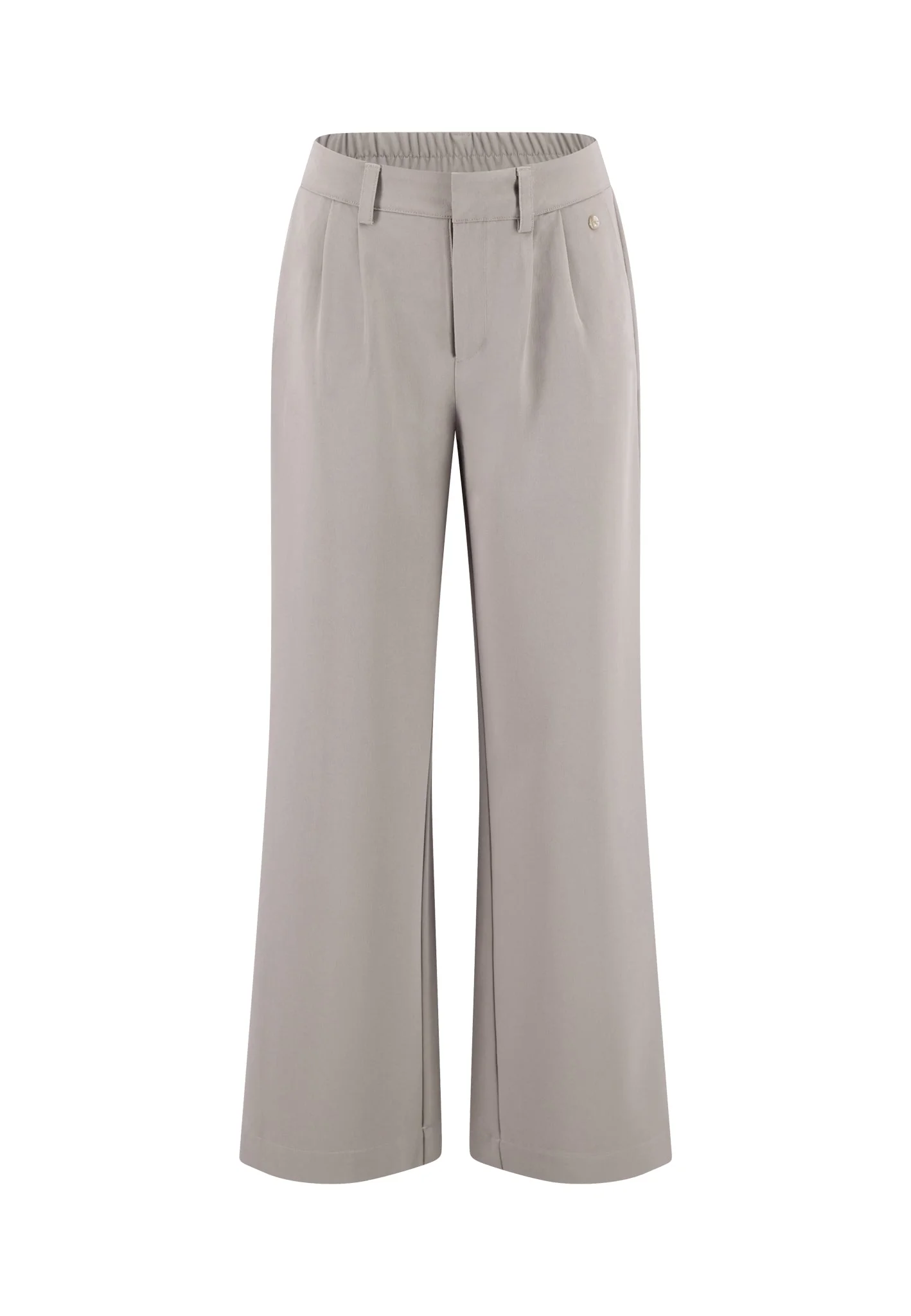 Twillhose aus Polyester-Viskose-Mix – Wide Leg - Image 3