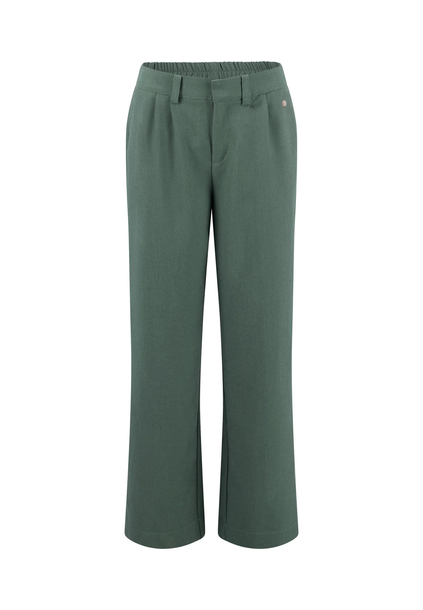 Twillhose aus Polyester-Viskose-Mix – Wide Leg - Image 5