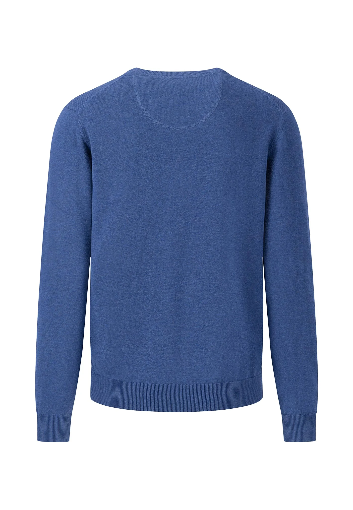 Weicher Baumwoll-Pullover mit V-Ausschnitt - Image 14