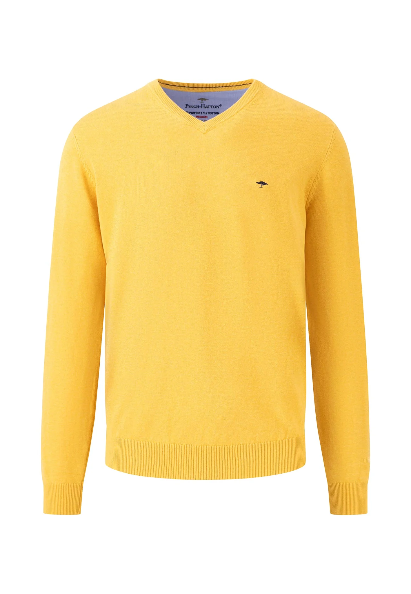 Weicher Baumwoll-Pullover mit V-Ausschnitt - Image 9