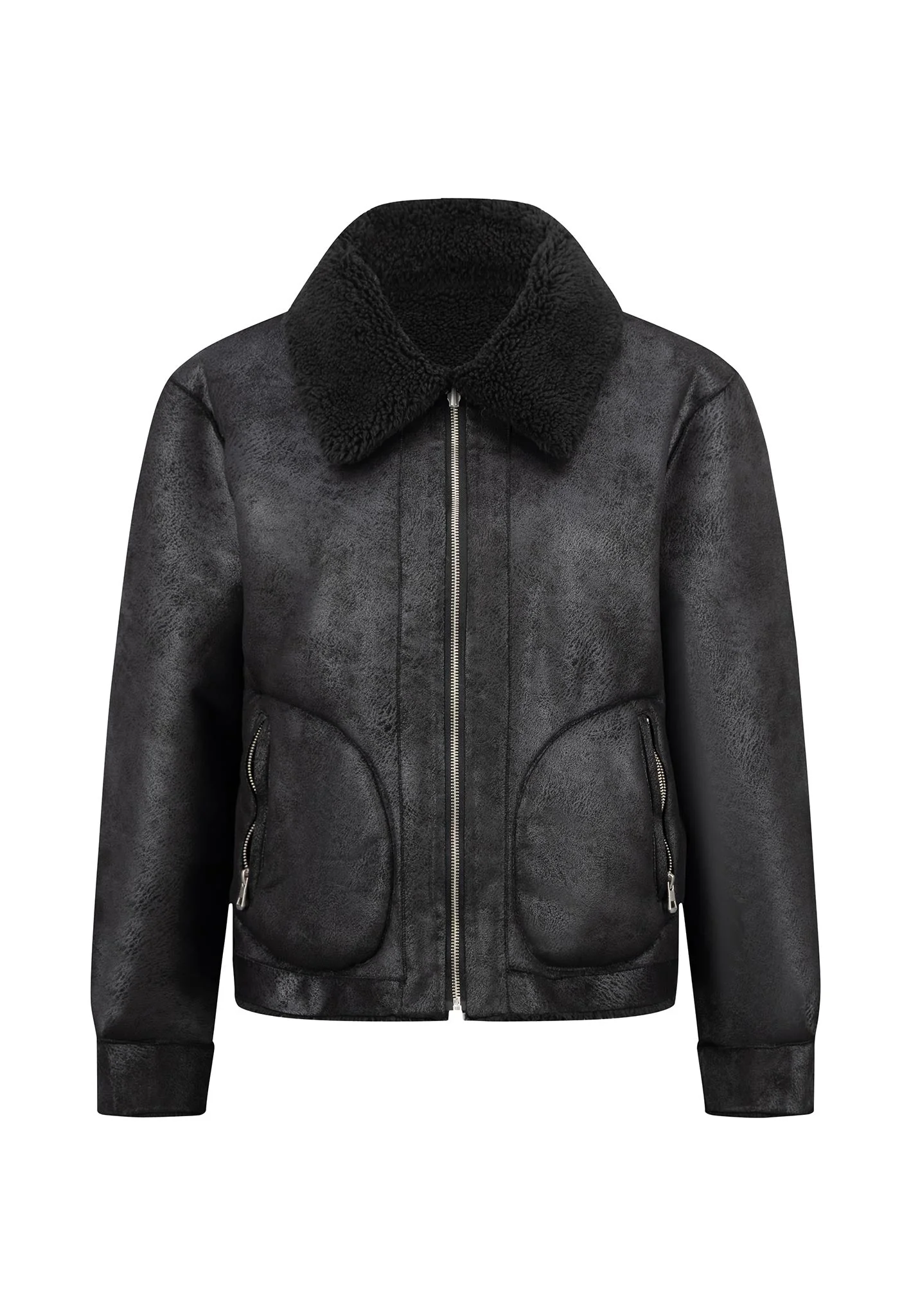 Wendejacke mit lockerer Passform